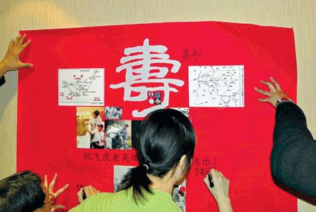 寻找老兵，仿佛触摸到了历史(组图)